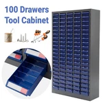 100 Drawers Bolt & Nut Storage Cabinet, Hardware Tool Organization Shelves. Fixed Price $259.34.
