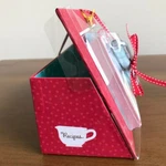 Hallmark Recipe Box With Cards And Dividers TOG5165 Bridal Showers, Mothers Day. Fixed Price $19.99.