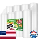 Atsamfr Pack 8X204ROLLS And 11X20 Vacuum Sealer Bags Bpa. Fixed Price $57.60.