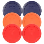 Pyrex 7200-PC Cup (2) Blue 1113764 & Orange 1113762 Red 1113763 L.... Fixed Price $23.60.