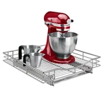Lynk Professional Pull Out Cabinet Organizer, 20" X W 21" D, Chrome. Fixed Price $127.90.
