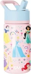 Simple Modern Kids Summit Water Bottle With Straw Lid Disney Princess 14OZ Sta. Fixed Price $30.95.