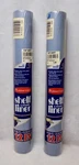 Vintage 1990 Rubbermaid Shelf Liner Paper 2 Rolls Solid Slate Blue New Nos. Fixed Price $29.99.