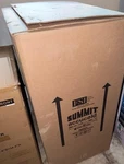 Summit Appliance 20 In. 2.3 Cu. Ft. Slide-in Electric Range White. Fixed Price $988.14.
