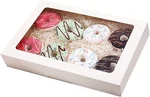 Cookie Boxes, 14" 10" 2.5" White Bakery With Window,. Fixed Price $33.30.