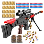 Kyliandi Soft Bullet Toy Sniper Rifle Scope Realistic Barrel Shotgun Shell. Fixed Price $43.99.