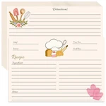 Recipe Cards, 50 Count Double Sided 4 X 6 Inch, Blank Thick Card.... Fixed Price $15.28.