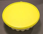 Tupperware Jel-ring Piece Mold Chartreuse 1201B-7, 1203-5, 1202-3 Likenew Used. Fixed Price $15.00.