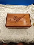 Gerard Craft Hand Carved Solid Wood Trinket/jewelry Box Bird Portland Maine. Fixed Price $14.23.