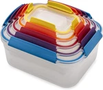 Joseph Nest Plastic Bpa Free Food Storage Container Set With Lockabl. Fixed Price $45.78.