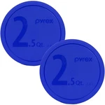 Pyrex 325-PC 2.5QT Blue Mixing Bowl Food Storage Replacement Lids. Fixed Price $24.11.