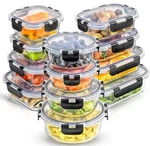 Joyjolt Joyful 24PC(12 Airtight Freezer Safe Food Storage Containers And Lids. Fixed Price $69.90.