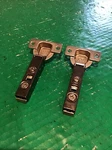 Lot Of 2 Hr Hardware Resource Self Closing Cabinet Hinge V45 No Mount Base Plate. Fixed Price $9.95.