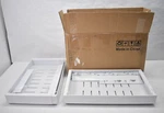 Mlinavn Pack Pull Out Cabinet Organizers 21" Deep Expandable Slide White. Fixed Price $64.99.