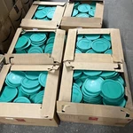 Amazon Wholesale Lot 1378 Pyrex 322-PC Green 1QT Round Plastic Replacement Lids. Fixed Price $625.50.