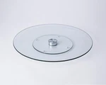 Handy Helpers Bulk Buys Tempered Glass Lazy Susan. Fixed Price $33.99.