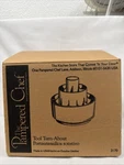 Pampered Chef Tool Turn About White Carousel Utensil Holder Caddy #2170. Fixed Price $52.99.