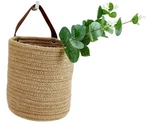 Wall Hanging Storage Baskets Small Cotton Rope Woven Closet Bins-sh.... Fixed Price $22.51.