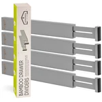 Bamboo Drawer Dividers Adjustable Expandable, Kitchen Organizer, I.... Fixed Price $42.25.