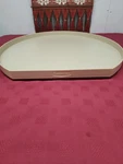 Vintage Rubbermaid Xl Lazy Susan Almond Beige 1970'S # 2719 Spins Smoothly 21X19. Fixed Price $27.20.