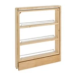Rev-a-shelf 3" Pullout Organizer Rack Cabinet Base Insert, 438-BC-3C. Fixed Price $215.99.