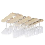 Rustic State Vigo 4 Sectional Adjustable Under Cabinet Mount Wood Stemware Ra.... Fixed Price $43.80.