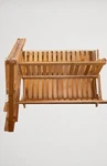 Bamboo Dish Drying Rack Collapsible 2-TIER Drainer New Open Box. Fixed Price $15.99.