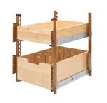 Rev-a-shelf / 4PIL-18SC-2 Base Cabinet Pullout Wood Drawer Pilaster System. Fixed Price $643.08.