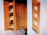 Omega Kitchenmate Wall Pantry Filler P0474MNL1 3" X 11"D And 36" Adj Shelve. Fixed Price $49.00.