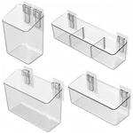 Vacane 4 Pack Plastic Over Cabinet Door Organizer, Adhesive Mount Storage Org.... Fixed Price $51.52.
