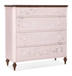 Hooker Furniture 5000-85001 Moment Of Hope 48"W Drawer Oak And Pink. Fixed Price $1525.00.