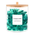 Glass Jars For Laundry Room Organization, Pods Container With 27 Labe.... Fixed Price $27.53.