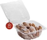 Smygoods Dessert Pack Of 50 - 6X6X3, Clamshell Container Ct.. Fixed Price $51.99.