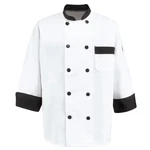 Red Kap Garnish Chef Coat. Fixed Price $34.49.