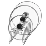 Gerusea Pot Lid Holder, Stainless Steel 4.1 X 4.3 11.9 Inches, Silver. Fixed Price $19.46.