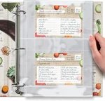 Full Size 4X6 For 8.5X11 Pack Of 50 Recipe Card Protectors Top-loading Crystal. Fixed Price $15.50.