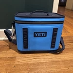 New Yeti Hopper Flip 18 Soft Cooler-fog Gray & Tahoe Blue-retired Original Color. Fixed Price $290.00.