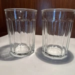 Luminarc France 10 Panel Tall Clear 20 Oz Glasses Set Of Iced Tea. Fixed Price $20.00.