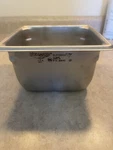 Vollrath - 30642 Super Pan Sixth Size In Deep Steam Table. Fixed Price $8.99.