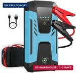 12V Starter For 10.0L GAS/8.0L Diesel, 6000A Peak Car Battery Jumper. Fixed Price $46.84.