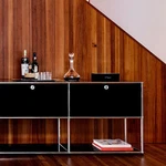 Modern Storage Cabinet Shelf Metal Sideboard Classic Style Modular Section. Fixed Price $629.00.