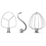 Stainless Steel Stand Mixer Attachments 3-PIECE For Kitchenaid 5.5-.... Fixed Price $52.14.