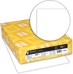 Neenah Index Cardstock, 8.5" 11", 90 LB/163 Gsm, White, Lightweight, 94 Bright. Fixed Price $30.99.