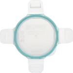 Snapware 7202R-PC Cup Clear Total Solutions Lid W/teal Blue Gasket (1). Fixed Price $10.79.