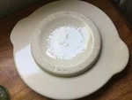 Ohio Stoneware 17352 Cream Bristol Preserving Crock Cover For Gallon. Fixed Price $39.99.