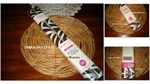 2 Rolls Macbeth Collection Zebra Chocolate Self-adhesive Shelf Liner. Fixed Price $12.95.