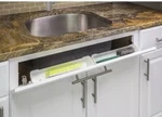 Set Of 2 11" Tip-out Tray Kit For Sink Front New Box Hidden Storage. Fixed Price $25.56.
