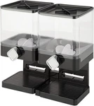 Hcd Zevro Compact Dry Food/cereal Dispenser Containers - Dual Control Black. Fixed Price $38.66.