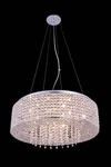 Elegant Lighting V2914D24C/RC Amelie Pendant Chrome. Fixed Price $534.60.