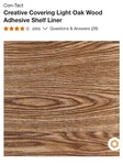 Lot Of 2 Rolls Con-tact Creative Covering Removable Adhesive Paper Light Oak. Fixed Price $14.99.